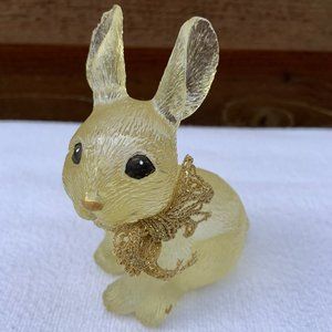 Sarah's Attic Etched Glass Rabbit